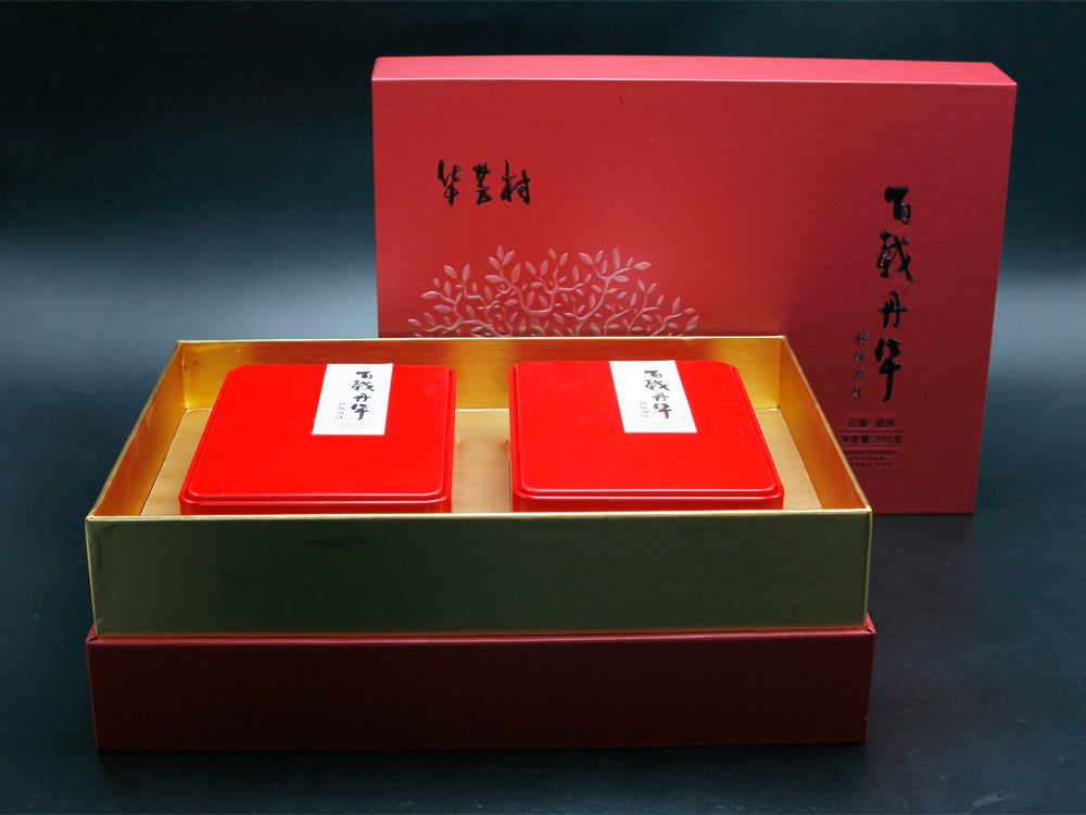 HUAFANGCUN Huafang Village Baizai Danhua Ancient Tree Black Tea（Tin Can Packaging）