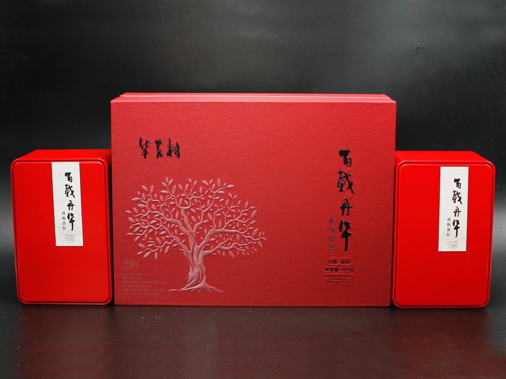 HUAFANGCUN Huafang Village Baizai Danhua Ancient Tree Black Tea（Tin Can Packaging）